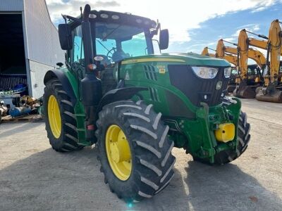 2018 John Deere 6155R 4WD Tractor - 7