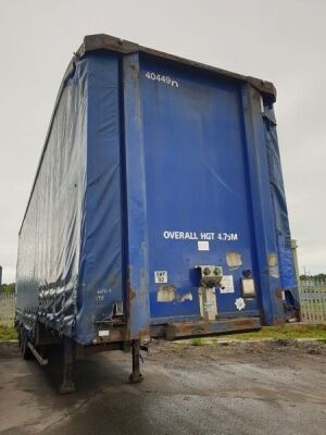 2006 Overlander Triaxle Double Deck Curtainside Trailer