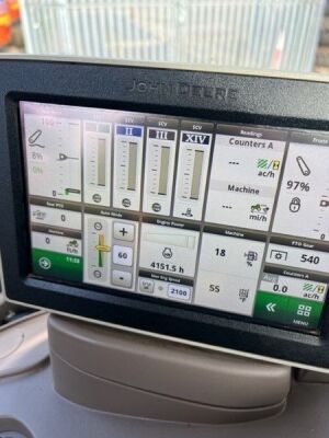 2018 John Deere 6155R 4WD Tractor - 15