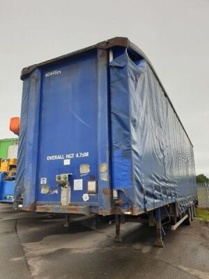 2006 Overlander Triaxle Double Deck Curtainside Trailer - 2