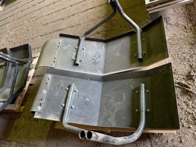 2 x Mudguards for JCB TM320 - 2