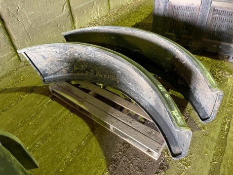 2 x Mudguards for JCB TM320