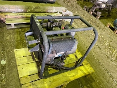 Portable Water Pump, Single Cylinder Diesel Engine  - 2