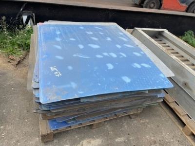 2 Pallets of Plastic Sheets