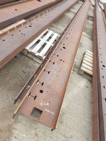 2 x 13.6m Steel Trailer Chassis Rails