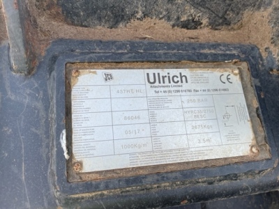 Ulrich 437HT/HL Hydraulic Grab + Toe Tip Bucket - 6