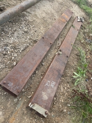 2x Steel Box Sections - 2