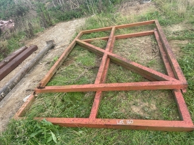 2x Heavy Duty Steel Gates