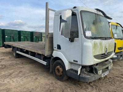 2007 Renault Midlum 180 4x2 Rigid Flat