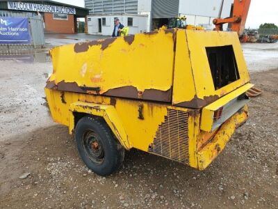 Compair Single Axle Drawbar Twin Tool Compressor - 4