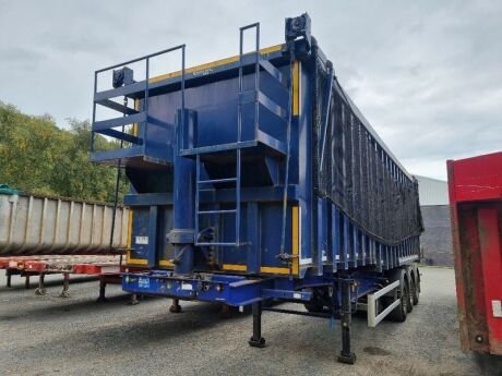 2019 SDC Triaxle 76yrd Steel Scrap Tipping Trailer