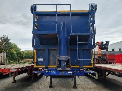 2019 SDC Triaxle 76yrd Steel Scrap Tipping Trailer - 2