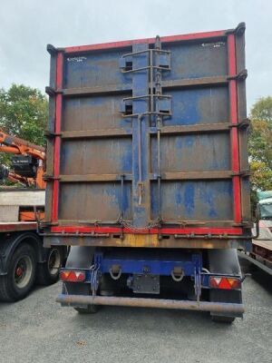 2019 SDC Triaxle 76yrd Steel Scrap Tipping Trailer - 12