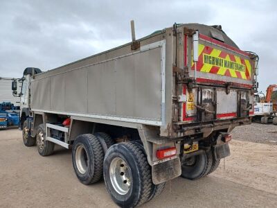 2014 Volvo FMX410 8x4 Euro 6 Alloy Body Insulated Tipper - 3