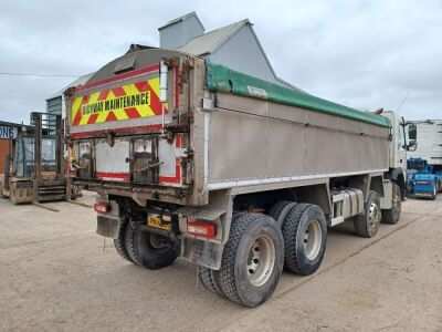 2014 Volvo FMX410 8x4 Euro 6 Alloy Body Insulated Tipper - 4