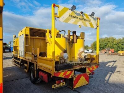 2009 DAF LF55 220 4x2 Line Painting Rigid - 3