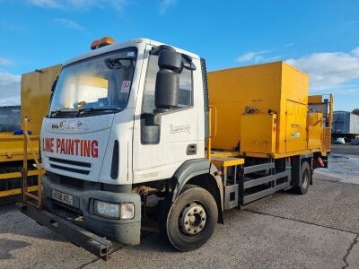 2008 Iveco 150 E22 4x2 Line Marking Rigid