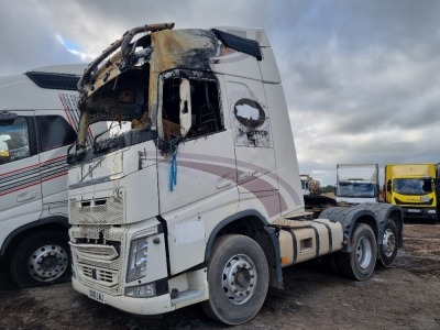 2016 Volvo FH 540 Globetrotter 6x2 Rear Lift Tractor Unit
