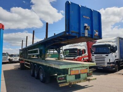 2003 Polski Triaxle Timber Spec Flat Trailer - 4