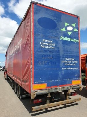 2000 SDC Triaxle Double Deck Curtainside Trailer - 2