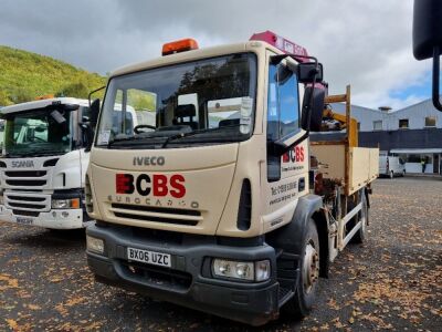 2006 Iveco Eurocargo 150E21 4x2 Brick Crane Dropside Rigid