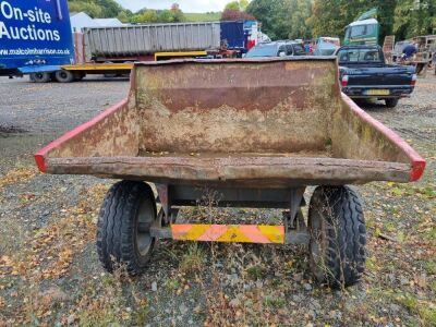 Single Axle Drawbar Hydraulic Tipping Trailer - 4