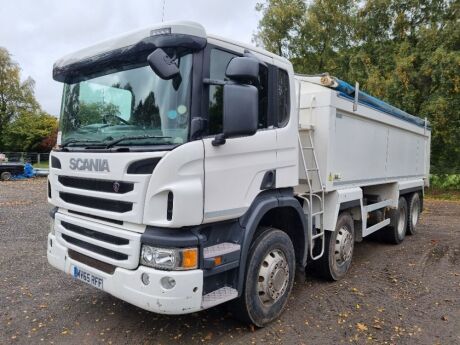 2015 Scania P410 8x4 Insulated Body Tipper