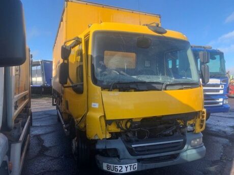 2012 DAF 45.160 EEV 4x2 Curtain Rigid