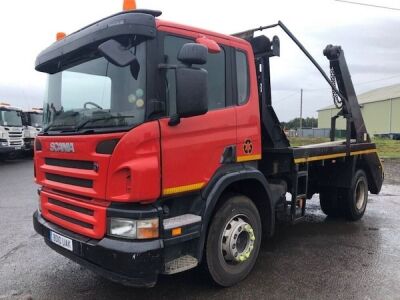 2010 SCANIA P230 4x2 Skiploader