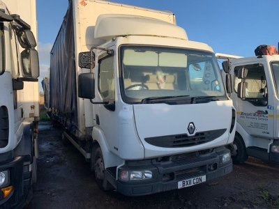 2011 Renault Midlum 180 4x2 Curtainside Rigid