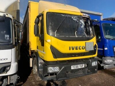 2016 Iveco Eurocargo 150-210 Curtainside Rigid