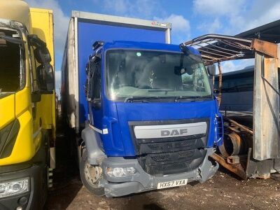 DAF LF 230FD Euro 6 Curtainside Rigid