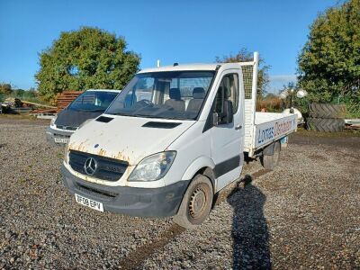 2008 Mercedes Sprinter Dropside Flat Van