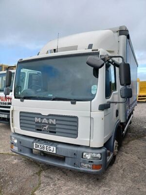 2008 MAN 7.180 4x2 Curtainside Rigid