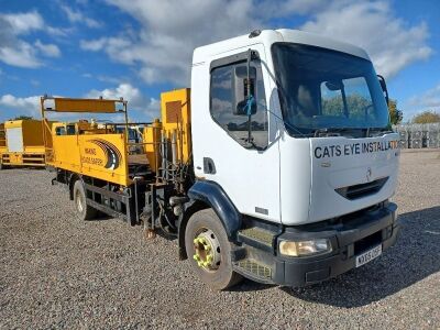 2005 Renault 220 DCI 4x2 Cats Eye Installation Dropside Flat