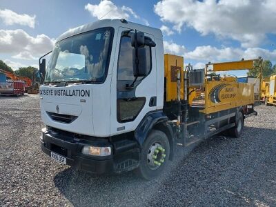 2005 Renault 220 DCI 4x2 Cats Eye Installation Dropside Flat - 2