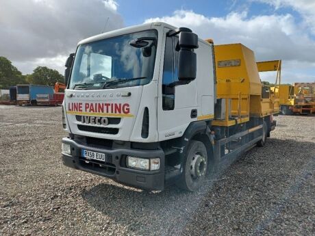 2008 Iveco ML140 E22 4x2 Line Painting Rigid