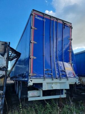 2015 SDC Triaxle Curtainside Trailer - 9