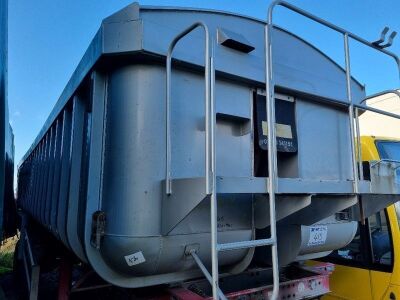 2015 Wilcox Triaxle Alloy Body Tipping Trailer - 3