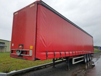 2005 Montracon Triaxle Curtainside Trailer