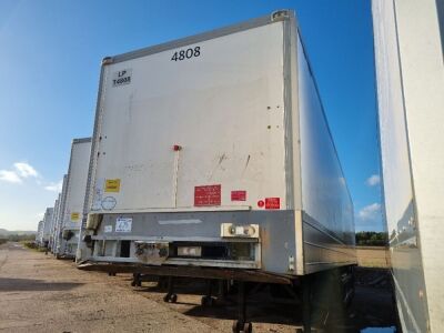 2010 Gray & Adams Tandem Axle Fridge Trailer