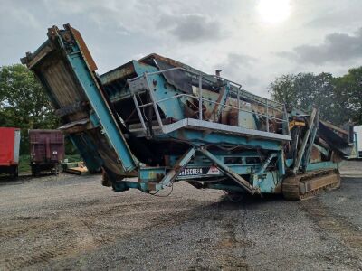 2007 Powerscreen Chieftain 2100 Tracked Screener