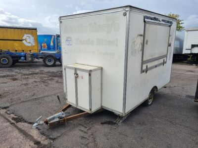 Single Axle Drawbar Catering Trailer