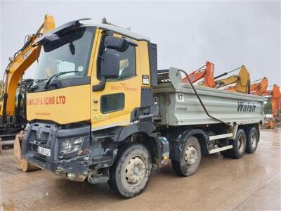 2015 Renault C430 8x4 Steel Body Tipper