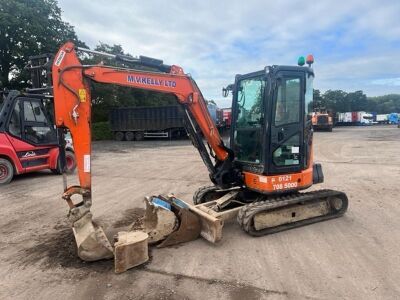 2019 Hitachi ZX38U-5A CLR Mini Digger