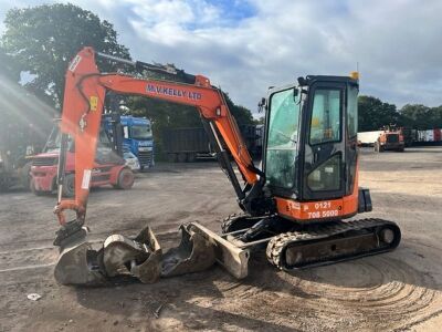 2019 Hitachi ZX38U-5A CLR Mini Digger