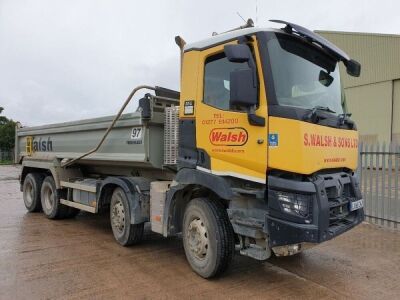 2015 Renault C430 8x4 Steel Body Tipper