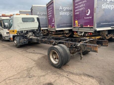 2013 Mitsubishi 7C18 Fuso Canter 4x2 Chassis Cab