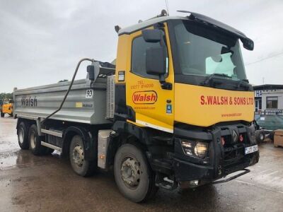 2016 Renault C430 8x4 Steel Body Tipper