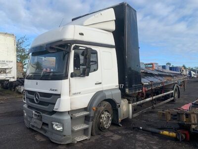 2013 Mercedes Axor 1824 Drop Body Chassis - 2